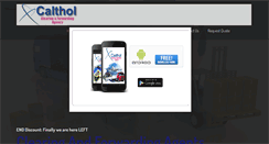Desktop Screenshot of caltholclearing.co.za